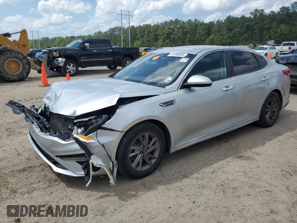 2020 Kia Optima LX with VIN 5XXGT4L32LG380206, listed as a Copart auction lot 51256545 with 186,366 mi miles and Clean Title. Bid and sale history available at carsss.com. Image 1.