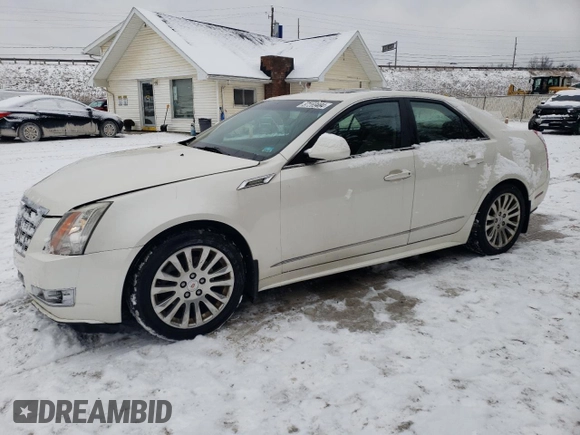 2012 Cadillac CTS Performance with VIN 1G6DL5E35C0122904, listed as a Copart auction lot 87269484 with 119,679 mi miles and Salvage title. Bid and sale history available at DreamBid. Image 1.