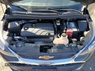 2022 Chevrolet Spark 1LT with VIN KL8CD6SA2NC010098, listed as a Copart auction lot 87966025 with 43,180 mi miles and Salvage Title. Bid and sale history available at carsss.com. Image 11.