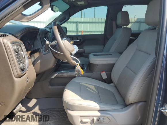 2021 Chevrolet Silverado 1500 LTZ with VIN 3GCUYGET9MG373240, listed as a Copart auction lot 75931194 with 12,585 mi miles and Salvage Title. Bid and sale history available at DreamBid. Image 7.