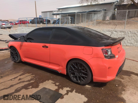 2015 Scion tC with VIN JTKJF5C77FJ008164, listed as a Copart auction lot 51123945 with 190,148 mi miles and Salvage Title. Bid and sale history available at carsss.com. Image 2.