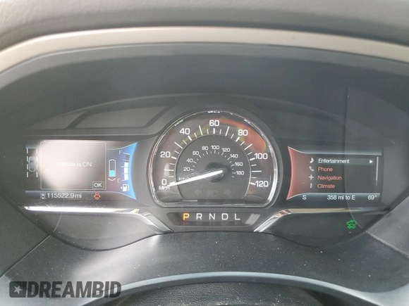 2015 Lincoln MKZ Hybrid с VIN 3LN6L2LU9FR625853, выставлен на аукционе Copart как лот 58370035 с пробегом 115 522 миль миль и Списание • Salvage title. История ставок и продаж доступна на DreamBid. Изображение 9.