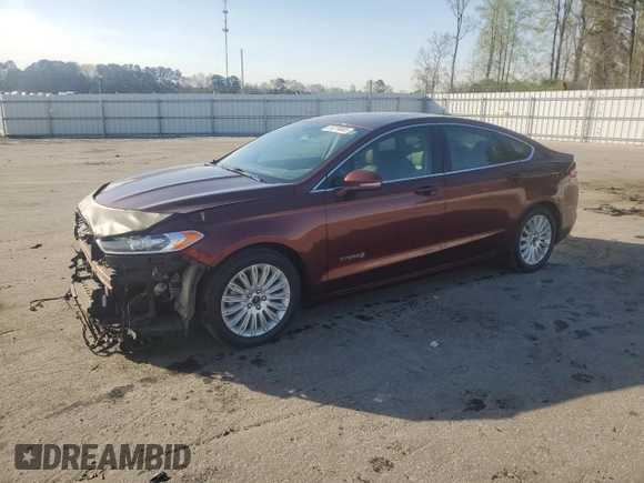2015 Ford Fusion SE Hybrid with VIN 3FA6P0LUXFR210883, listed as a Copart auction lot 51279985 with 233,341 mi miles and Salvage Title. Bid and sale history available at carsss.com. Image 1.