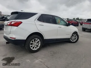 2018 Chevrolet Equinox LT with VIN 2GNAXJEV7J6140024, listed as a Copart auction lot 51277055 with 104,681 mi miles and Salvage Title. Bid and sale history available at carsss.com. Image 3.