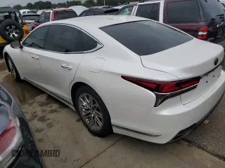 2019 Lexus LS with VIN JTHB51FFXK5009417, listed as a Copart auction lot 74072624 with 0 mi miles and Salvage Title. Bid and sale history available at carsss.com. Image 2.