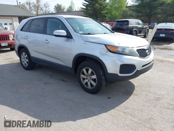 2011 Kia Sorento LX with VIN 5XYKT3A12BG160242, listed as a IAAI auction lot 42220874 with 142,298 mi miles and . Bid and sale history available at carsss.com. Image 1.