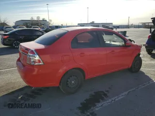 2009 Chevrolet Aveo 1LT z VIN KL1TD56E59B368457, wystawiony jako Copart lot #41443625 z przebiegiem 186 586 mil mil oraz Szkoda całkowita • Salvage title. Historia ofert i sprzedaży dostępna na DreamBid. Obrazek 3.
