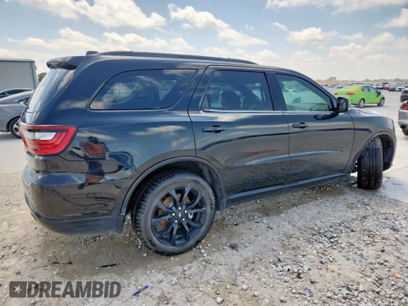 2019 Dodge Durango GT Plus with VIN 1C4RDHDGXKC806480, listed as a Copart auction lot 61868305 with 102,802 mi miles and Salvage title. Bid and sale history available at DreamBid. Image 3.