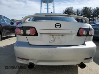 2004 Mazda Mazda6 s with VIN 1YVHP80DX45N98570, listed as a Copart auction lot 45846565 with 117,398 mi miles and Salvage Title. Bid and sale history available at carsss.com. Image 6.