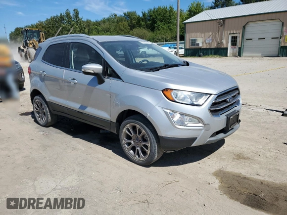 2019 Ford EcoSport Titanium z VIN MAJ6S3KL7KC293853, wystawiony jako Copart lot #70006234 z przebiegiem 65 752 mil mil oraz Szkoda całkowita • Salvage title. Historia ofert i sprzedaży dostępna na DreamBid. Obrazek 4.