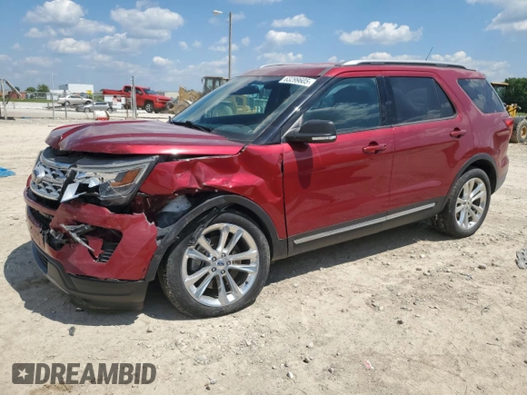 2019 Ford Explorer XLT with VIN 1FM5K8D80KGB21079, listed as a Copart auction lot 63299605 with 112,190 mi miles and Salvage title. Bid and sale history available at DreamBid. Image 1.