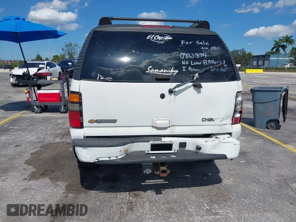 2005 Chevrolet Tahoe Z71 z VIN 1GNEC13T05R219656, wystawiony jako IAAI lot #42802342 z przebiegiem 265 766 mil mil oraz . Historia ofert i sprzedaży dostępna na DreamBid. Obrazek 12.