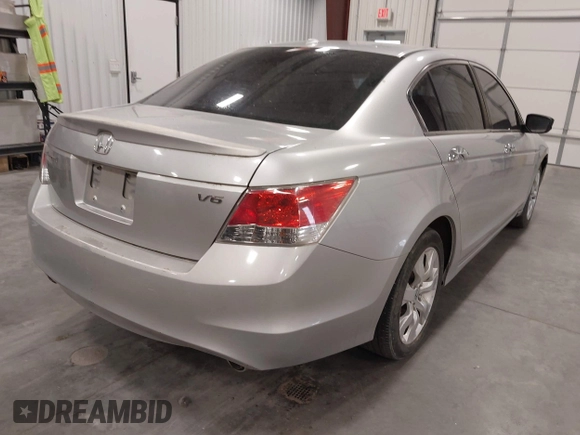 2010 Honda Accord Sdn EX-L with VIN 1HGCP3F81AA003624, listed as a IAAI auction lot 42111410 with 144,904 mi miles. Bid and sale history available at carsss.com. Image 4.