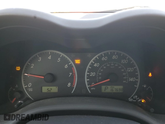 2010 Toyota Corolla with VIN JTDBU4EE4AJ064708, listed as a Copart auction lot 49466995 with 167,698 mi miles and Salvage Title. Bid and sale history available at carsss.com. Image 9.