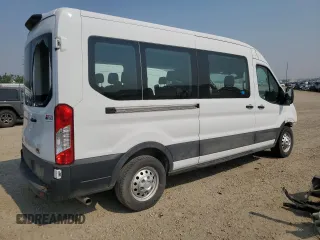 2023 Ford Transit Passenger XL z VIN 1FBAX9CG7PKA55917, wystawiony jako Copart lot #60463505 z przebiegiem 22 485 mil mil oraz Szkoda całkowita • Salvage title. Historia ofert i sprzedaży dostępna na DreamBid. Obrazek 3.