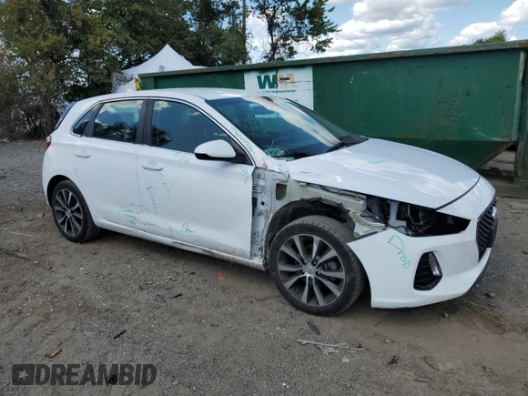 2018 Hyundai Elantra GT with VIN KMHH35LE0JU062244, listed as a Copart auction lot 67626434 with 83,735 mi miles and Salvage Title. Bid and sale history available at carsss.com. Image 4.