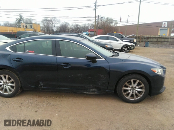 2015 Mazda 6 i Sport with VIN JM1GJ1U51F1185105, listed as a IAAI auction lot 41287570 with 133,016 mi miles and . Bid and sale history available at carsss.com. Image 13.