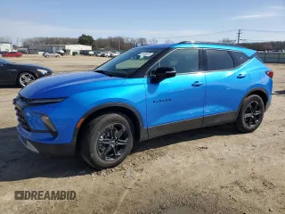 2024 Chevrolet Blazer LT z VIN 3GNKBJRS2RS211288, wystawiony jako Copart lot #45415575 z przebiegiem 9 031 mil mil oraz Szkoda całkowita • Salvage title. Historia ofert i sprzedaży dostępna na DreamBid. Obrazek 1.