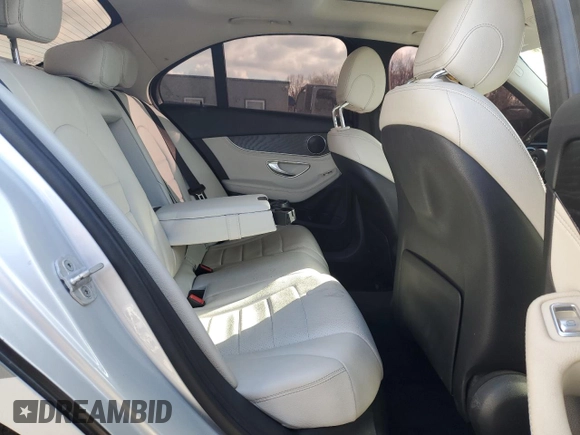 2016 Mercedes-Benz C 300 Luxury with VIN 55SWF4KB9GU118427, listed as a Copart auction lot 53744515 with 92,996 mi miles and Salvage title. Bid and sale history available at DreamBid. Image 10.