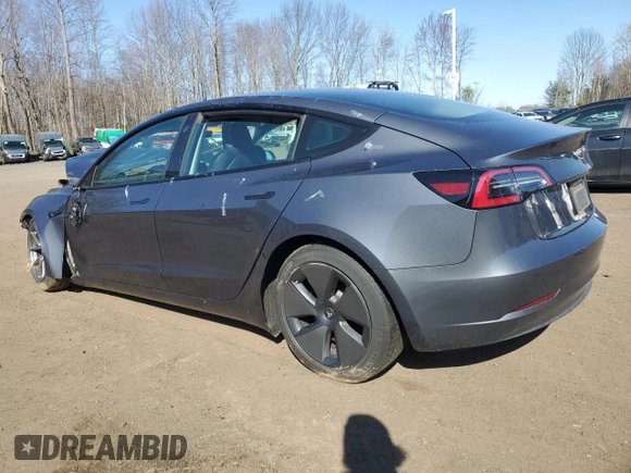 2023 Tesla Model 3 с VIN 5YJ3E1EA9PF569611, выставлен на аукционе Copart как лот 53148505 с пробегом 60 379 миль миль и Списание • Salvage title. История ставок и продаж доступна на DreamBid. Изображение 2.