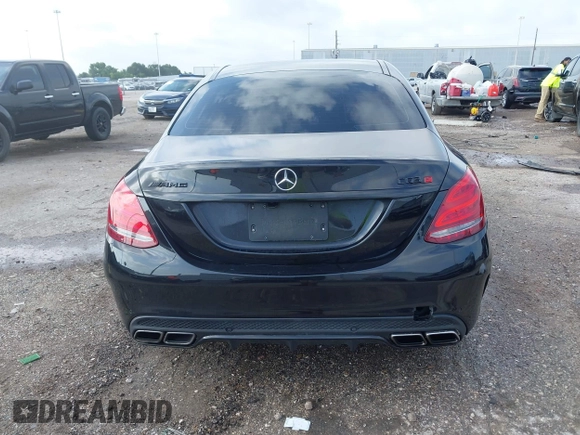 2016 Mercedes-Benz C 63 S AMG with VIN 55SWF8HB2GU114685, listed as a IAAI auction lot 42321005 with 62,883 mi miles and . Bid and sale history available at DreamBid. Image 17.