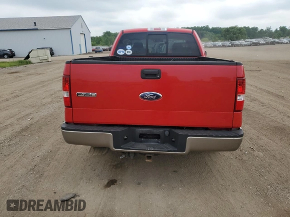 2006 Ford F-150 XL with VIN 1FTPX12V36FB70769, listed as a Copart auction lot 59363285 with 111,416 mi miles and Salvage title. Bid and sale history available at DreamBid. Image 6.