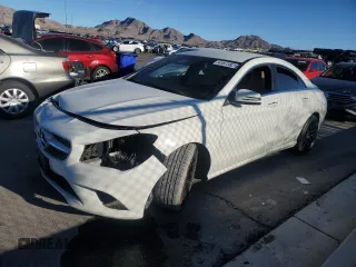 2016 Mercedes-Benz CLA with VIN WDDSJ4GB7GN320083, listed as a Copart auction lot 41673825 with 123,783 mi miles and Salvage Title. Bid and sale history available at carsss.com. Image 1.