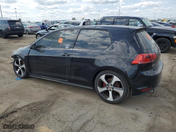 2016 Volkswagen Golf GTI S with VIN 3VWYT7AU1GM069112, listed as a Copart auction lot 68067474 with 0 mi miles and Salvage Title. Bid and sale history available at carsss.com. Image 2.