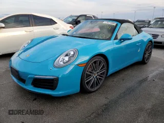 2017 Porsche 911 Carrera S with VIN WP0CB2A91HS156046, listed as a Copart auction lot 74213564 with 0 mi miles and Non Repairable. Bid and sale history available at carsss.com. Image 1.