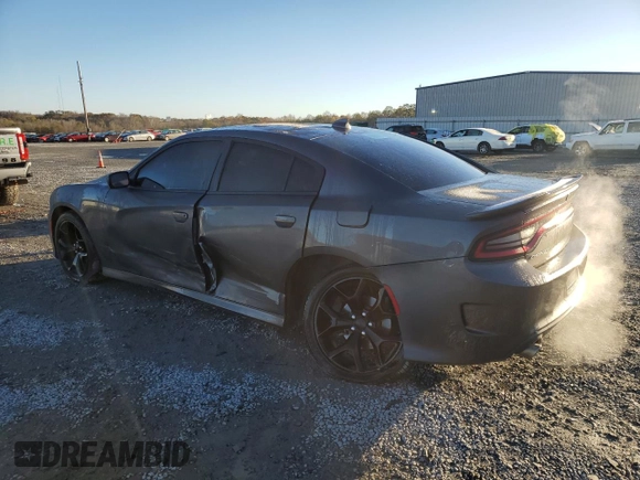 2019 Dodge Charger GT with VIN 2C3CDXHGXKH578962, listed as a Copart auction lot 81716694 with 90,943 mi miles and Salvage Title. Bid and sale history available at DreamBid. Image 2.