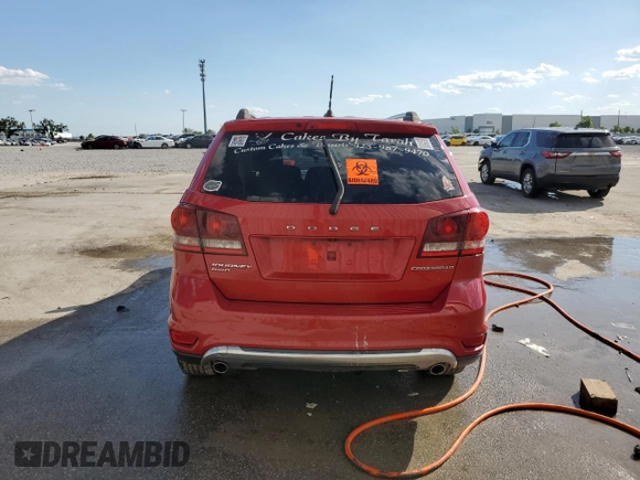 2015 Dodge Journey Crossroad with VIN 3C4PDDGG7FT533617, listed as a Copart auction lot 50380085 with 145,243 mi miles and Salvage title. Bid and sale history available at DreamBid. Image 6.