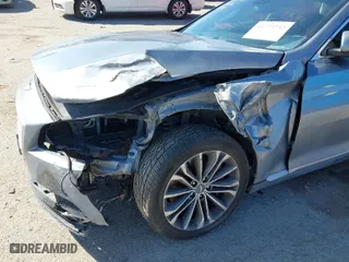 2015 Hyundai Genesis 3.8L with VIN KMHGN4JEXFU046126, listed as a IAAI auction lot 41773732 with 1 mi miles. Bid and sale history available at carsss.com. Image 6.
