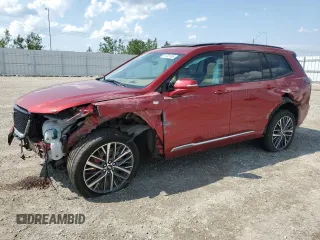 2024 Cadillac XT6 AWD Sport z VIN 1GYKPHRS0RZ724524, wystawiony jako Copart lot #61333185 z przebiegiem 12 799 mil mil oraz Nie do naprawy • Non repairable. Historia ofert i sprzedaży dostępna na DreamBid. Obrazek 1.
