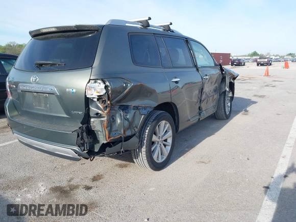 2009 Toyota Highlander Hybrid Limited with VIN JTEEW44A792032987, listed as a IAAI auction lot 42060184 with 258,761 mi miles. Bid and sale history available at carsss.com. Image 4.