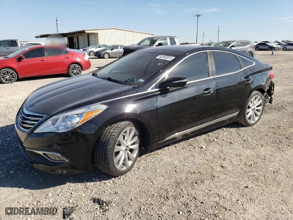 2017 Hyundai Azera Limited with VIN KMHFH4JG7HA590740, listed as a Copart auction lot 82903814 with 72,040 mi miles and Salvage Title. Bid and sale history available at carsss.com. Image 1.
