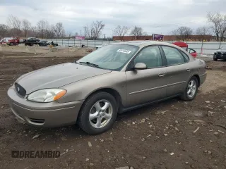 2004 Ford Taurus SES with VIN 1FAFP55S24G130538, listed as a Copart auction lot 50516485 with 129,375 mi miles and Salvage Title. Bid and sale history available at DreamBid. Image 1.