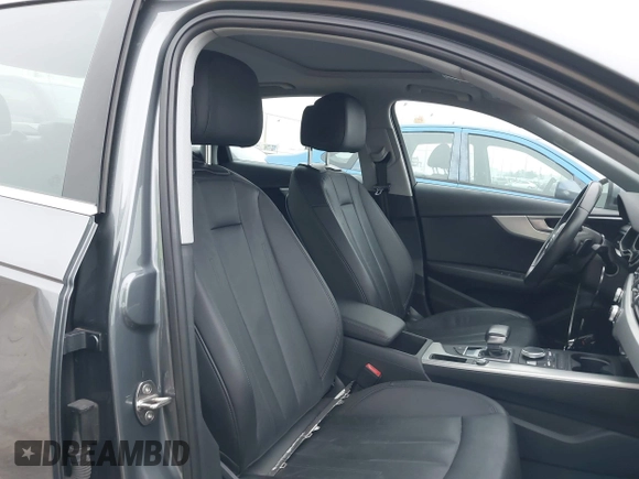 2018 Audi A4 Premium Plus with VIN WAULMAF48JA218178, listed as a IAAI auction lot 41285101 with 47,570 mi miles. Bid and sale history available at carsss.com. Image 5.