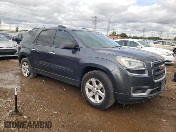 2013 GMC Acadia SLE with VIN 1GKKVNED7DJ174977, listed as a Copart auction lot 72317384 with 203,254 mi miles and Salvage Title. Bid and sale history available at carsss.com. Image 4.