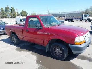 1999 Ford Ranger XL with VIN 1FTYR10C0XPB35439, listed as a IAAI auction lot 41969738 with 314,227 mi miles. Bid and sale history available at carsss.com. Image 1.