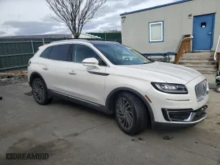 2019 Lincoln Nautilus Reserve with VIN 2LMPJ8L91KBL62781, listed as a Copart auction lot 45805395 with 0 mi miles and Salvage Title. Bid and sale history available at carsss.com. Image 4.