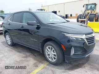 2023 Chevrolet Equinox LT with VIN 3GNAXUEG5PL268771, listed as a IAAI auction lot 42255946 with 43,253 mi miles and . Bid and sale history available at DreamBid. Image 1.