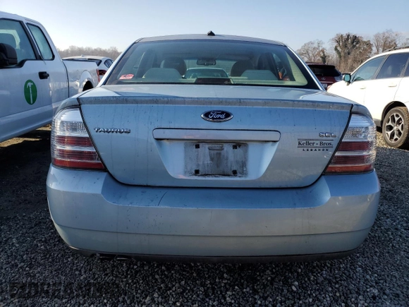 2008 Ford Taurus SEL with VIN 1FAHP24W98G100924, listed as a Copart auction lot 85753884 with 119,048 mi miles and Salvage Title. Bid and sale history available at carsss.com. Image 6.