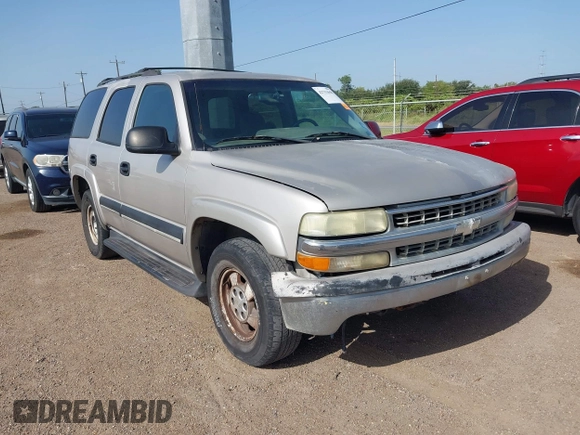 2004 Chevrolet Tahoe LS with VIN 1GNEC13V44R169943, listed as a IAAI auction lot 42753658 with 175,766 mi miles and . Bid and sale history available at DreamBid. Image 1.