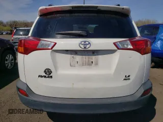 2015 Toyota RAV4 LE with VIN 2T3BFREV7FW241431, listed as a Copart auction lot 54382545 with 134,079 mi miles and Salvage Title. Bid and sale history available at carsss.com. Image 6.