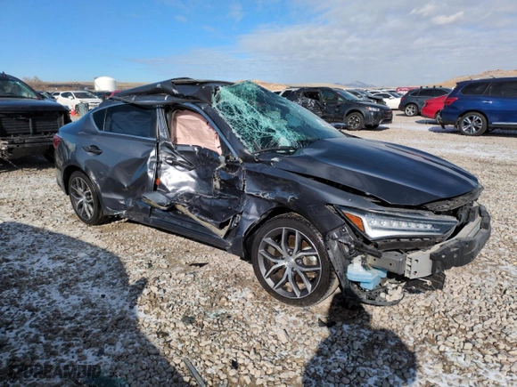 2019 Acura ILX w/Premium Pkg with VIN 19UDE2F70KA001294, listed as a Copart auction lot 44970065 with 45,647 mi miles and Non Repairable. Bid and sale history available at carsss.com. Image 4.