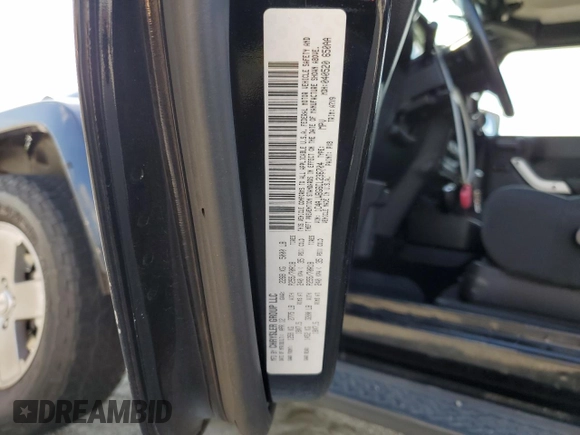 2012 Jeep Wrangler Sahara z VIN 1C4AJWBG6CL236704, wystawiony jako Copart lot #55099555 z przebiegiem 102 180 mil mil oraz Szkoda całkowita • Salvage title. Historia ofert i sprzedaży dostępna na DreamBid. Obrazek 12.