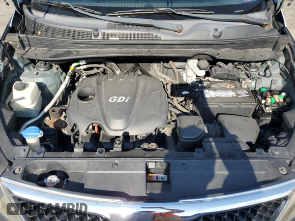 2014 Kia Sportage EX with VIN KNDPCCAC0E7574922, listed as a Copart auction lot 63299315 with 150,905 mi miles and Salvage title. Bid and sale history available at DreamBid. Image 12.