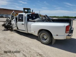 2005 Dodge 3500 SLT z VIN 3D7MR48C15G859605, wystawiony jako Copart lot #55133275 z przebiegiem Nie podano mil oraz Nie do naprawy • Non repairable. Historia ofert i sprzedaży dostępna na DreamBid. Obrazek 2.