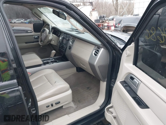 2011 Ford Expedition EL Limited with VIN 1FMJK2A54BEF33457, listed as a IAAI auction lot 41864686 with 186,278 mi miles. Bid and sale history available at carsss.com. Image 5.