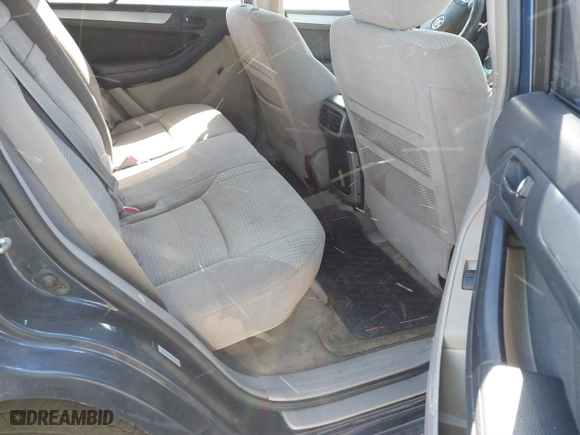 2005 Toyota 4Runner SR5 with VIN JTEBU14R958049116, listed as a IAAI auction lot 41755744 with 124,132 mi miles. Bid and sale history available at carsss.com. Image 8.